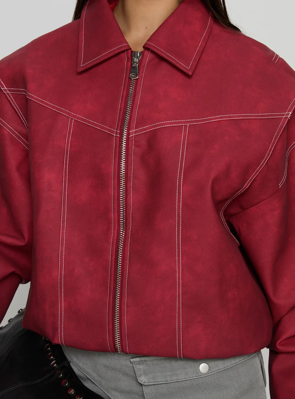 Women’s Oversized Bomber Jacket