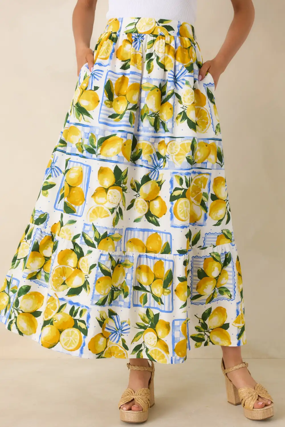 Wearable Cotton Maxi Skirt