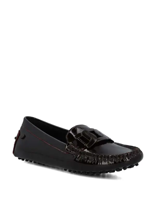 Neat Profile Clean Line Casual Loafers