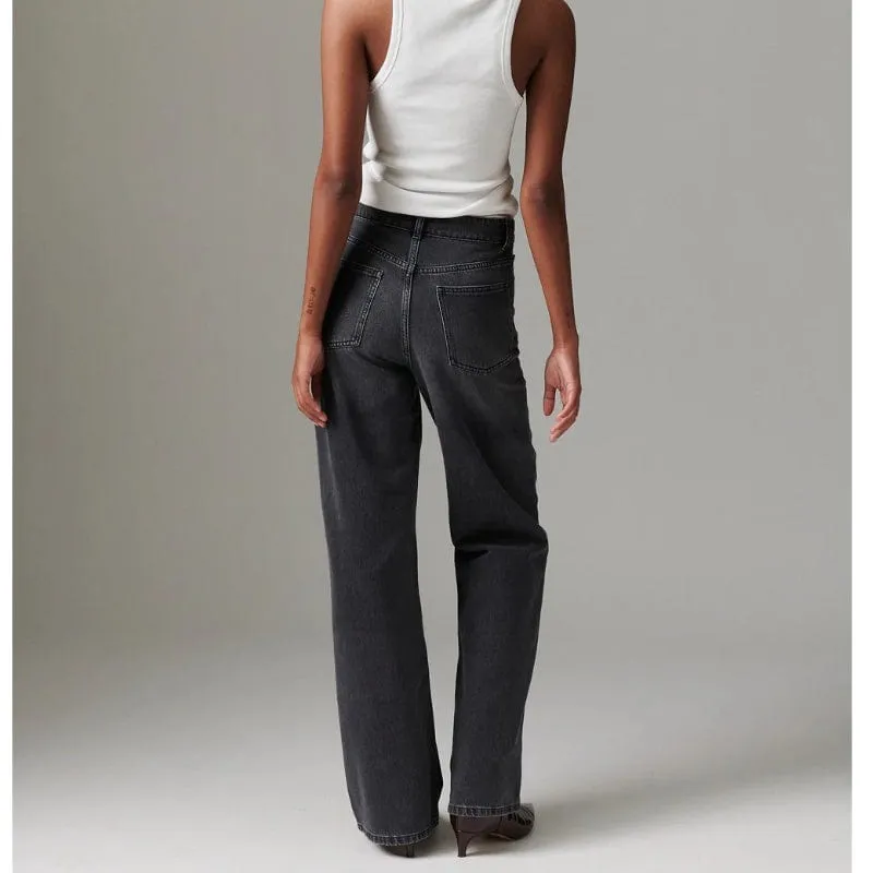 Classic Wide-Leg High-Rise Women's Jeans