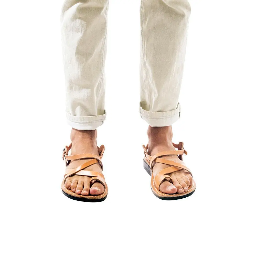 Classic Leather Toe Loop Sandals
