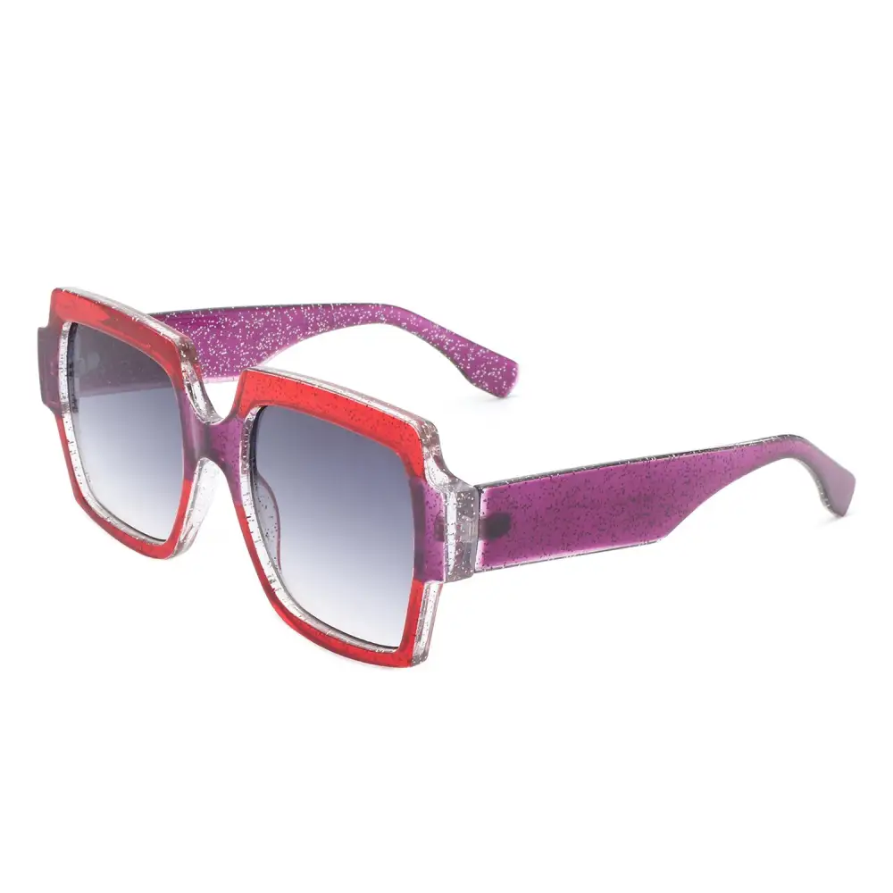 Modern Square Frame Sunglasses