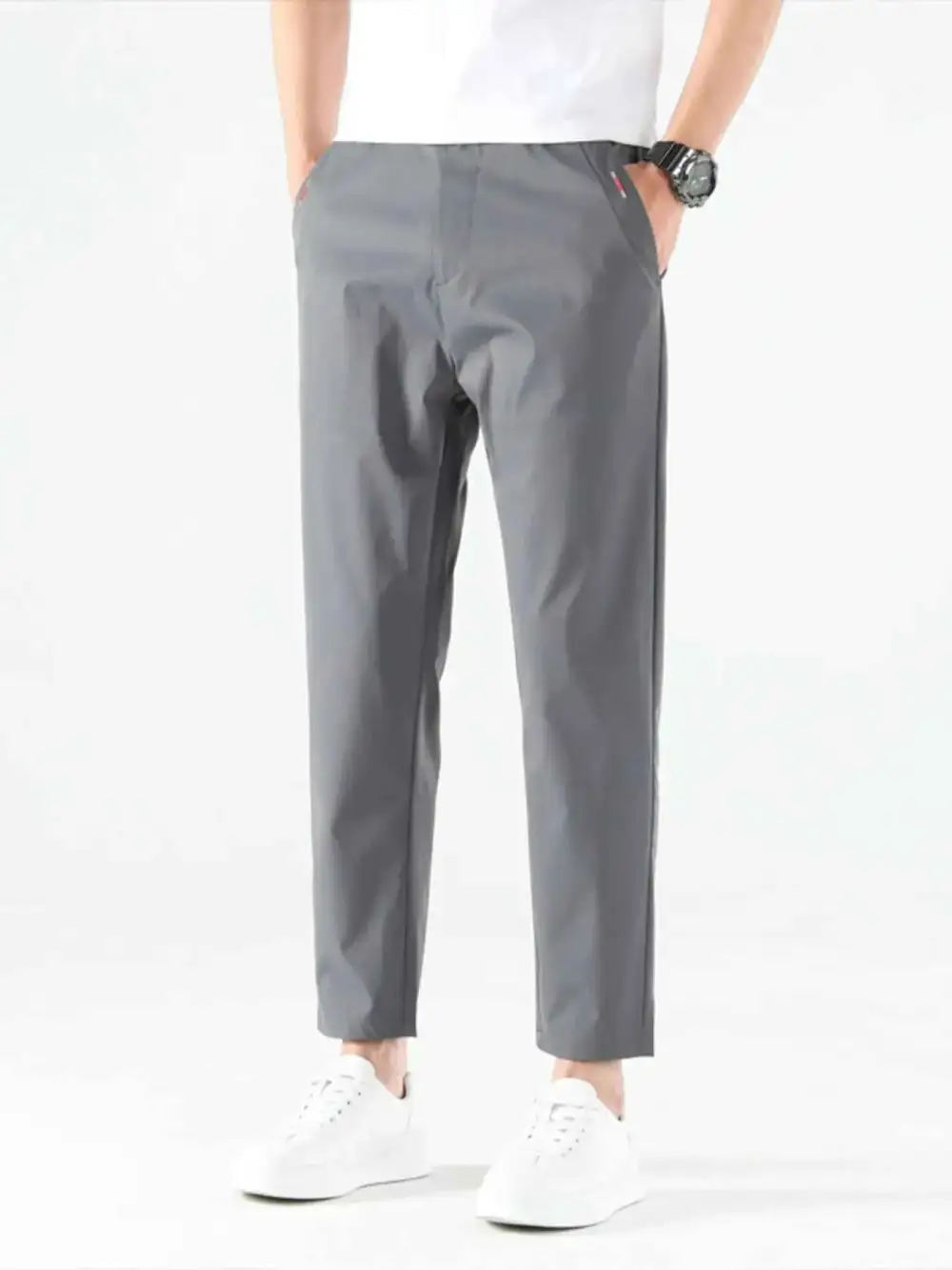 Straight Leg Casual Pants