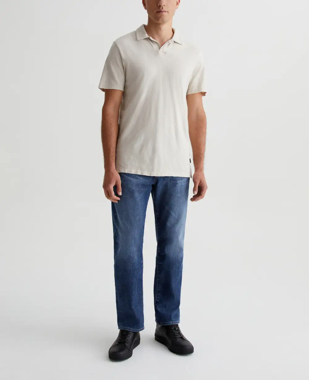 Men's Jersey Knit Polo Shirt