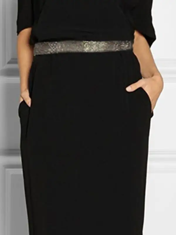 Rhine Neck Maxi Dress