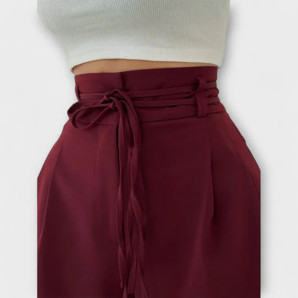 Lace Up Lightweight Trousers