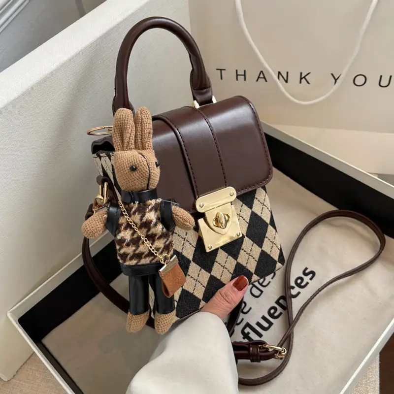 Square Structured Handbag