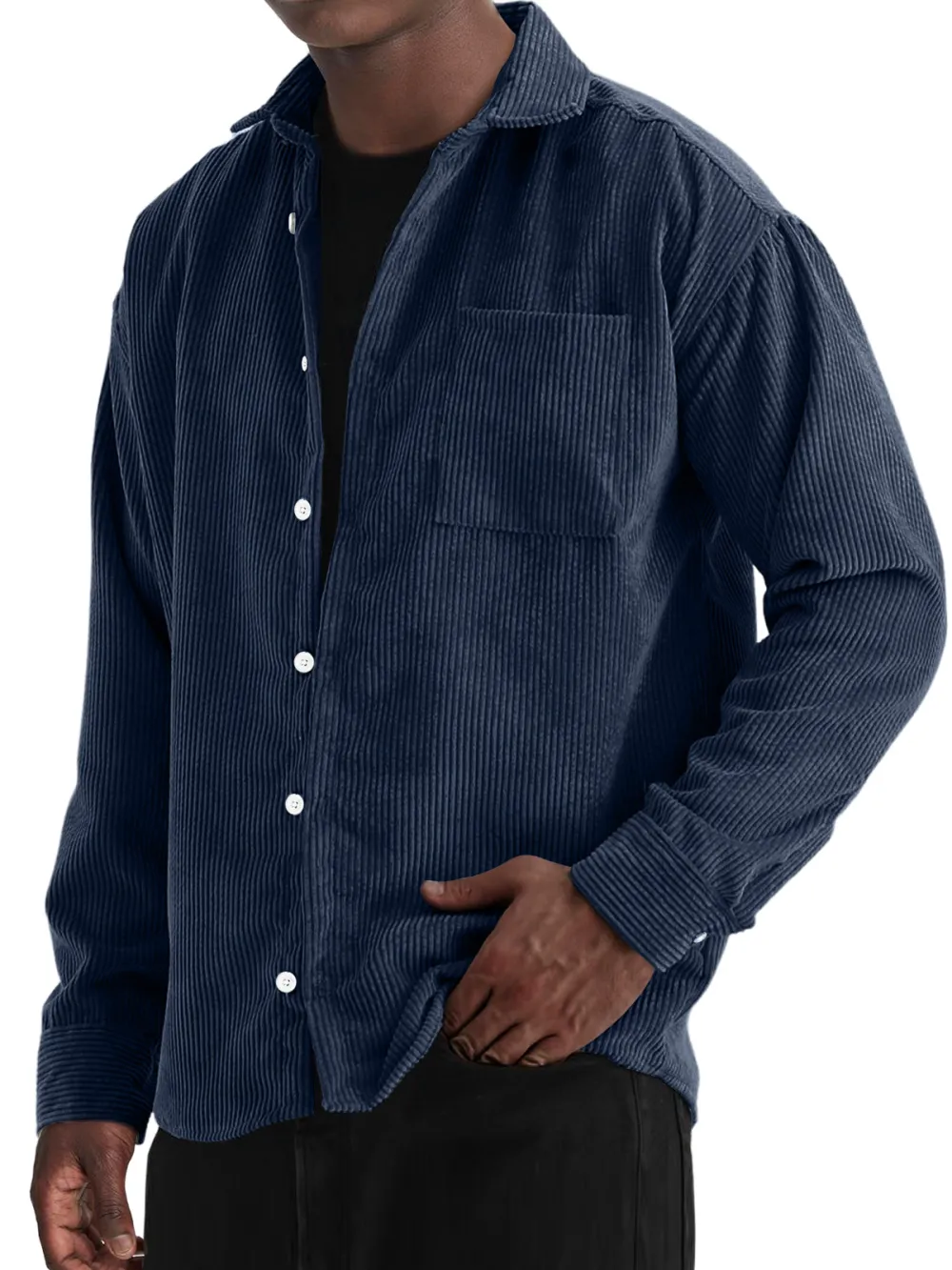 Modern Corduroy Pocket Shirt