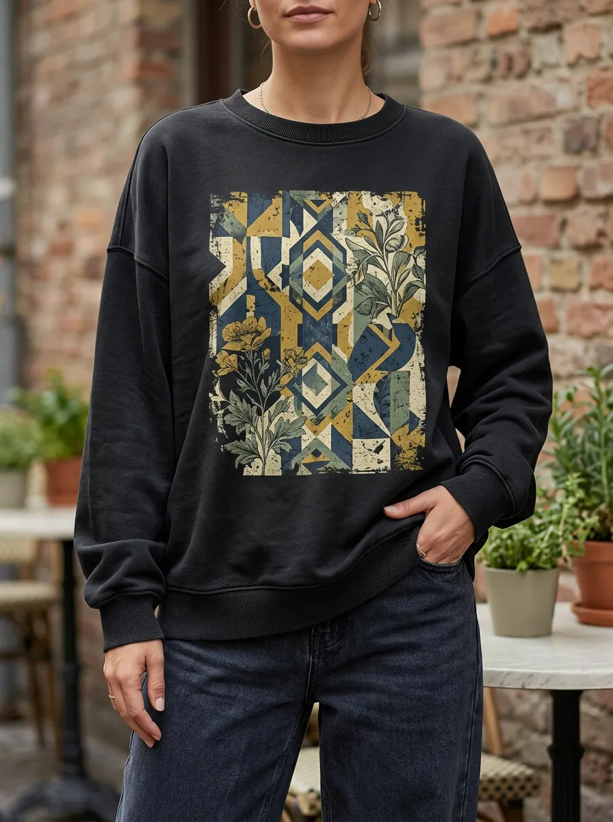 Crewneck Easy Wear Sweatshirt