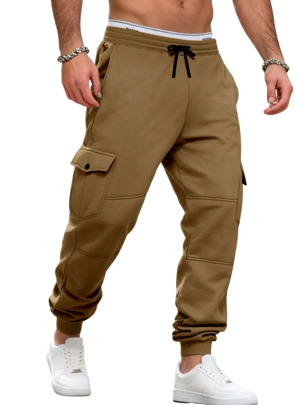 Men's Casual Jogging Pants Cargo Pockets Cargo Pants