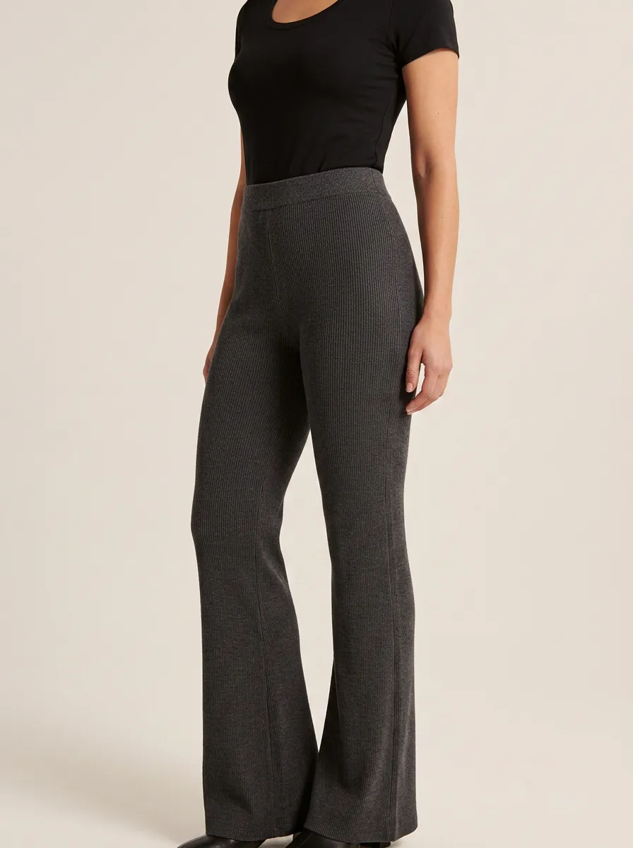 Everyday Mid-Rise Casual Mid-Rise Stretch Pants