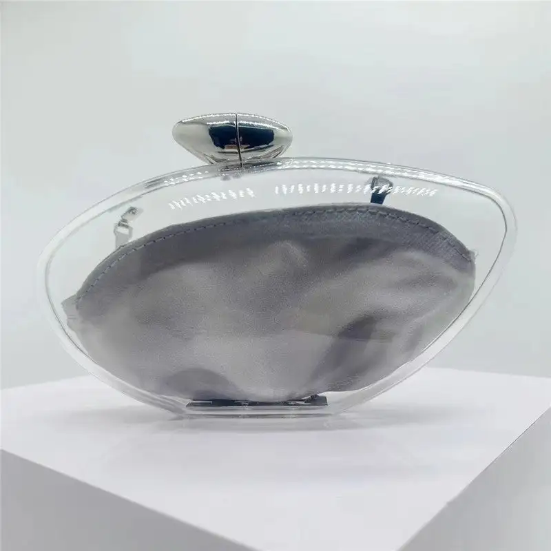Acrylic Clear Evening Clutch