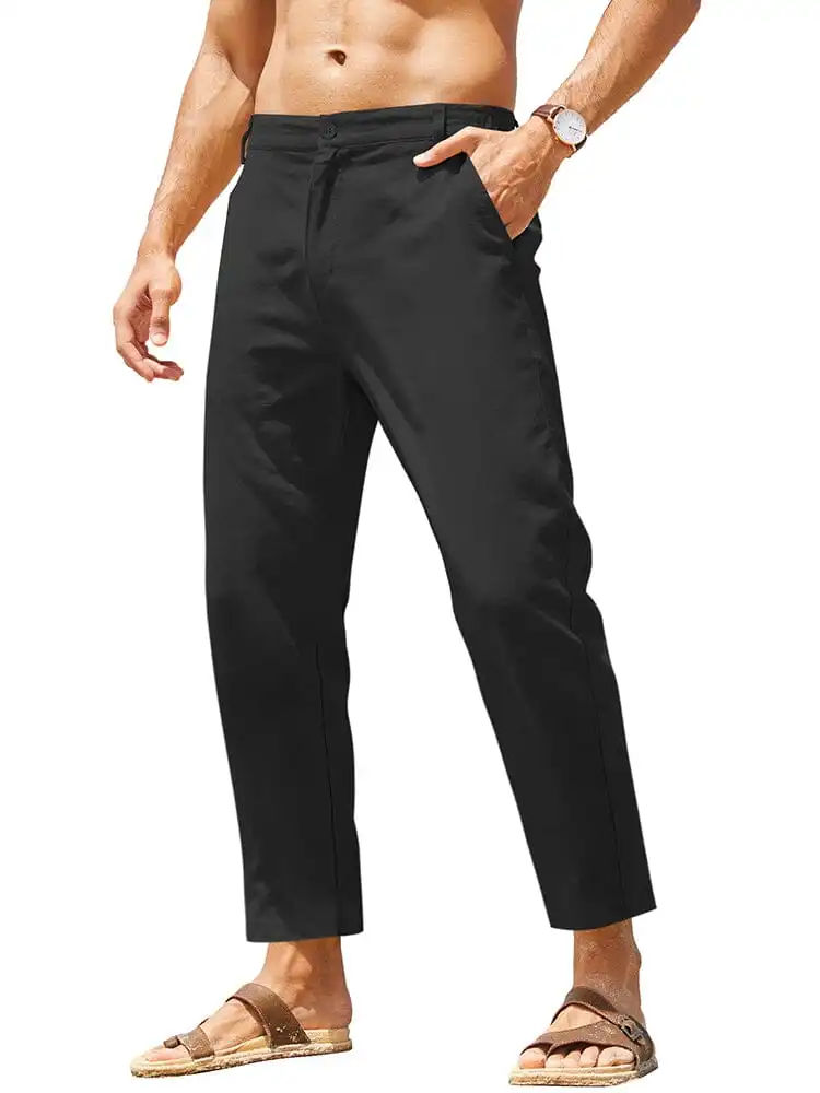 Breathable Linen Pants