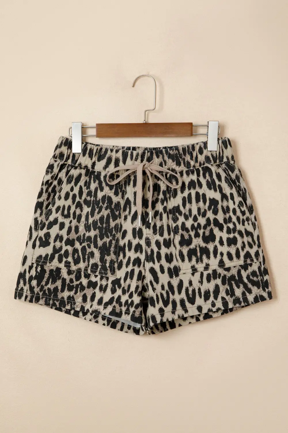 Leopard Love Denim Shorts