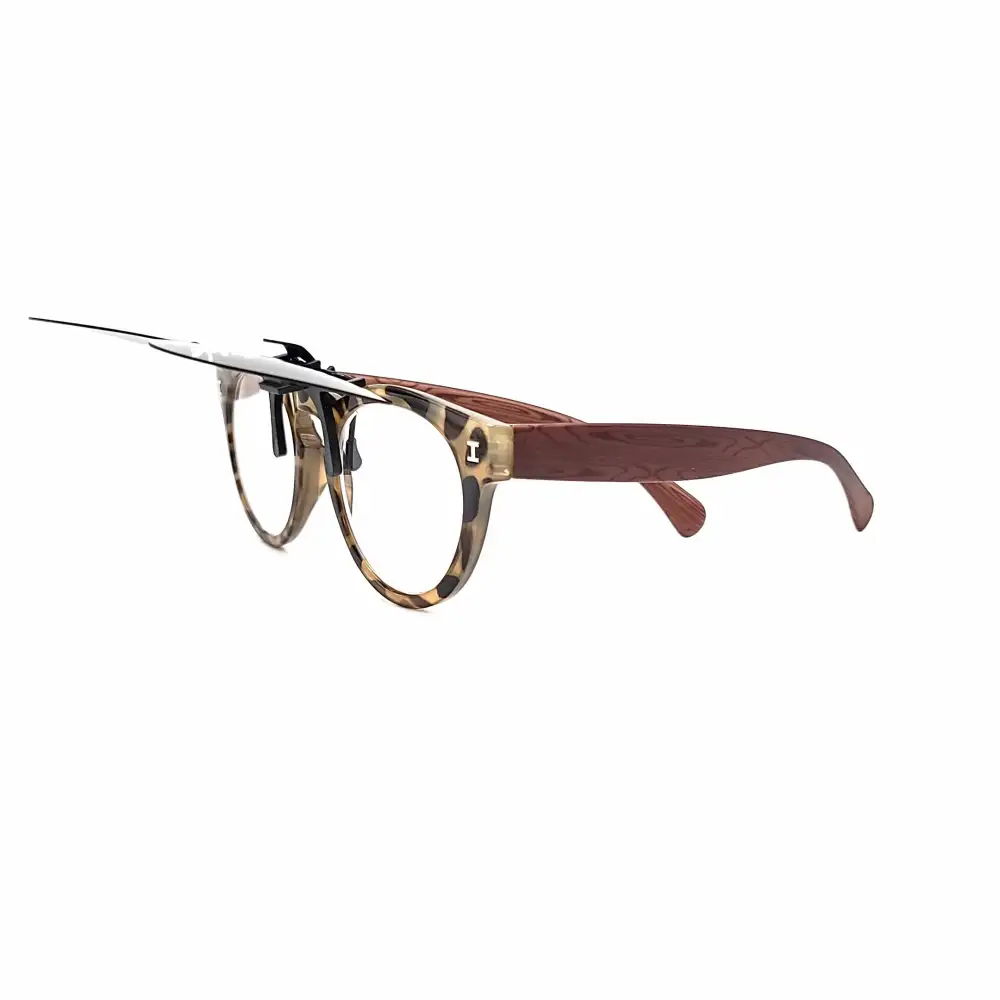 54mm Polarized Flip-Up Clip-On Sunglasses