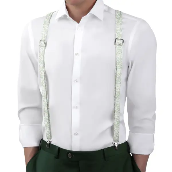 Olive Branch Theme Suspenders