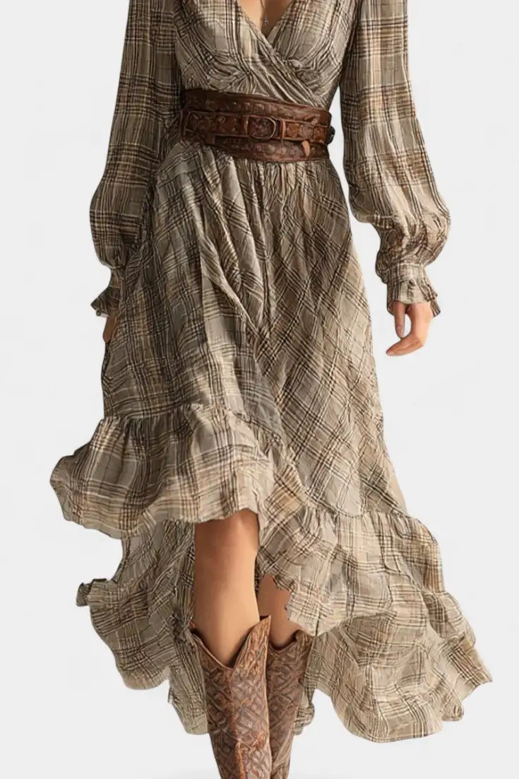 Chiffon Casual Dress