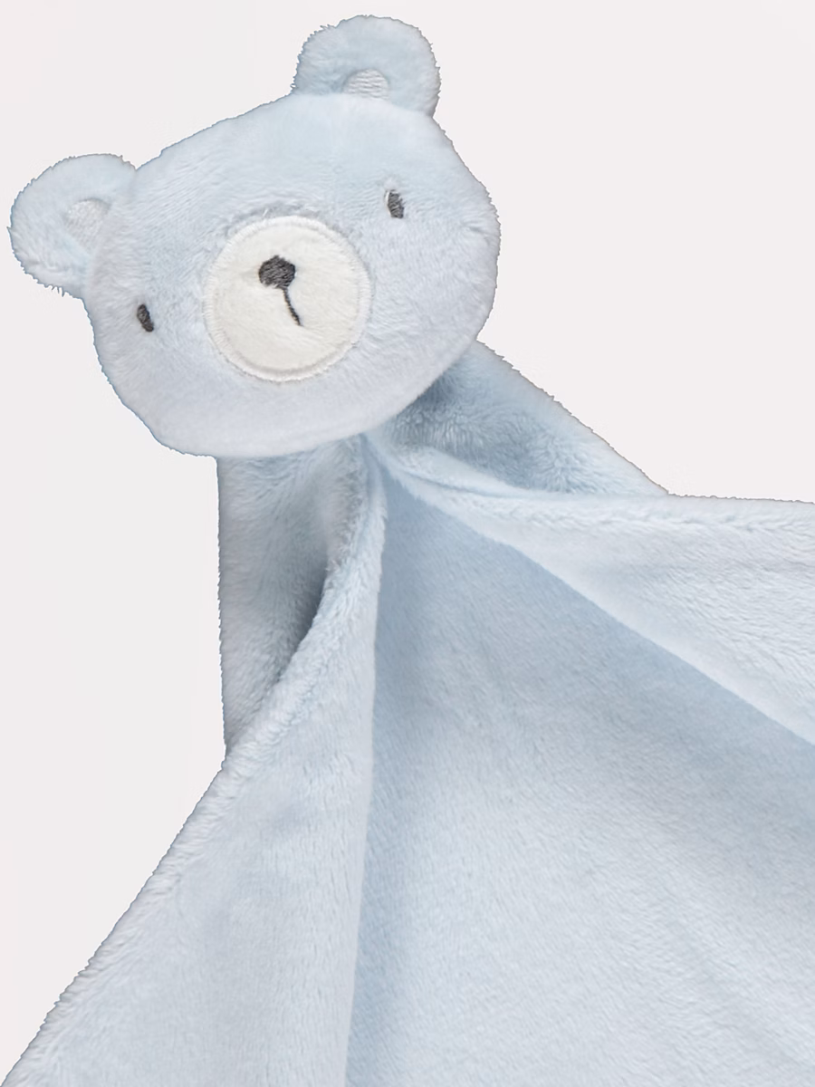 Blue Bear Comforter detail 1