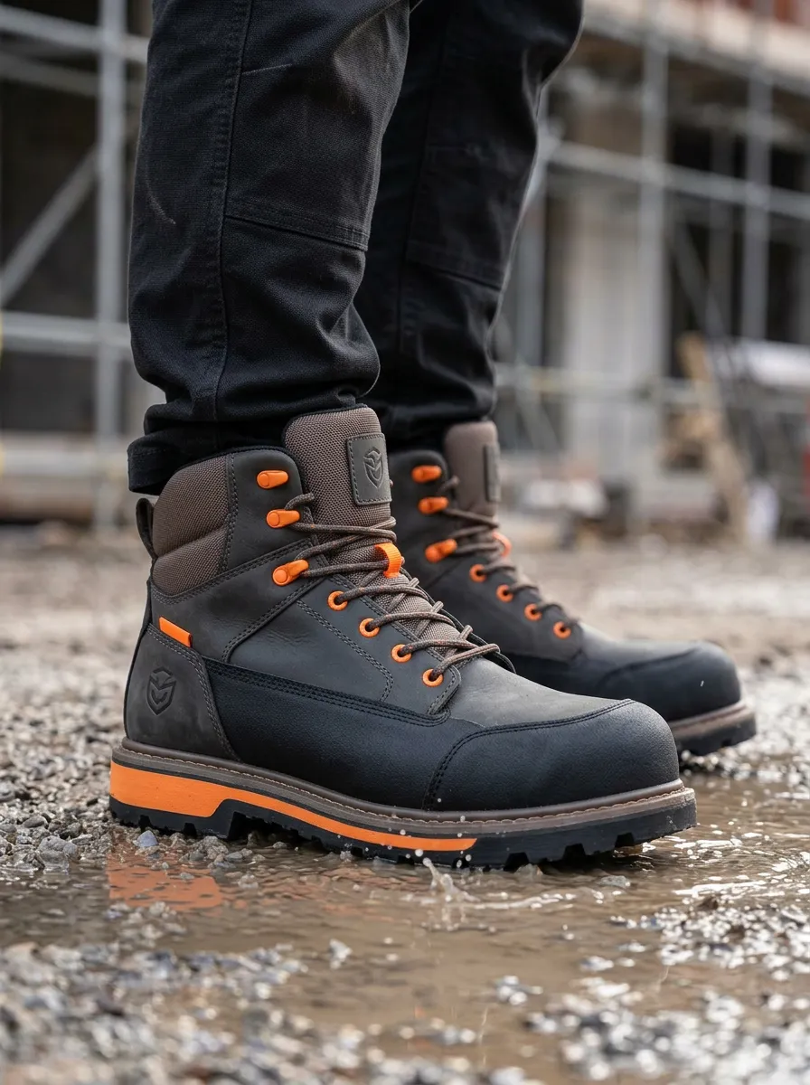 Worksite Workwear Men's Waterproof Work Boots