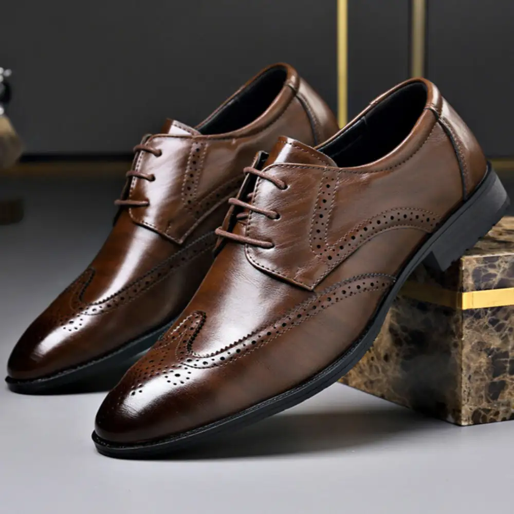 Retro Oxford Leather Shoes