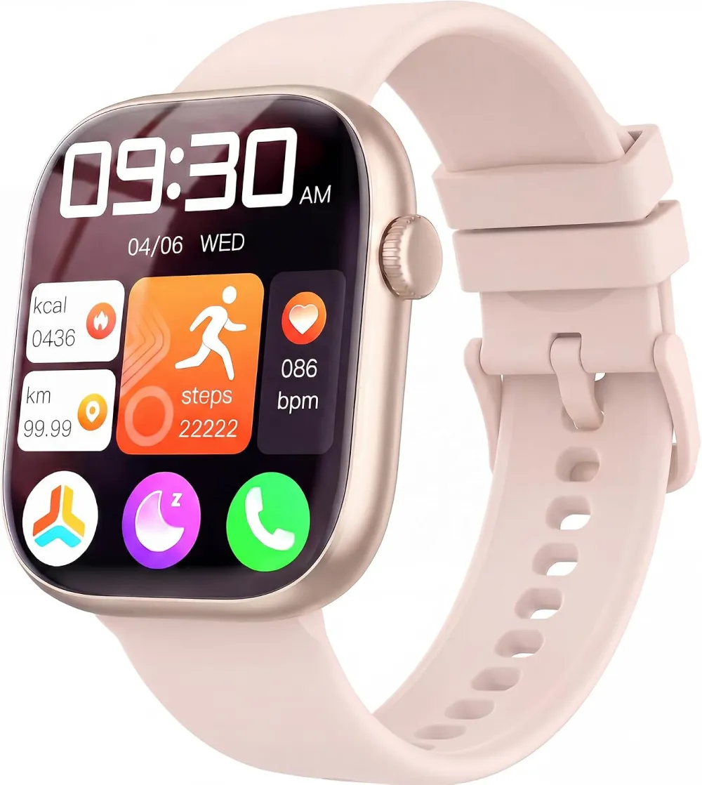 Smart Watch for Women Men, Fitness and Sleep Trackers with 1.83