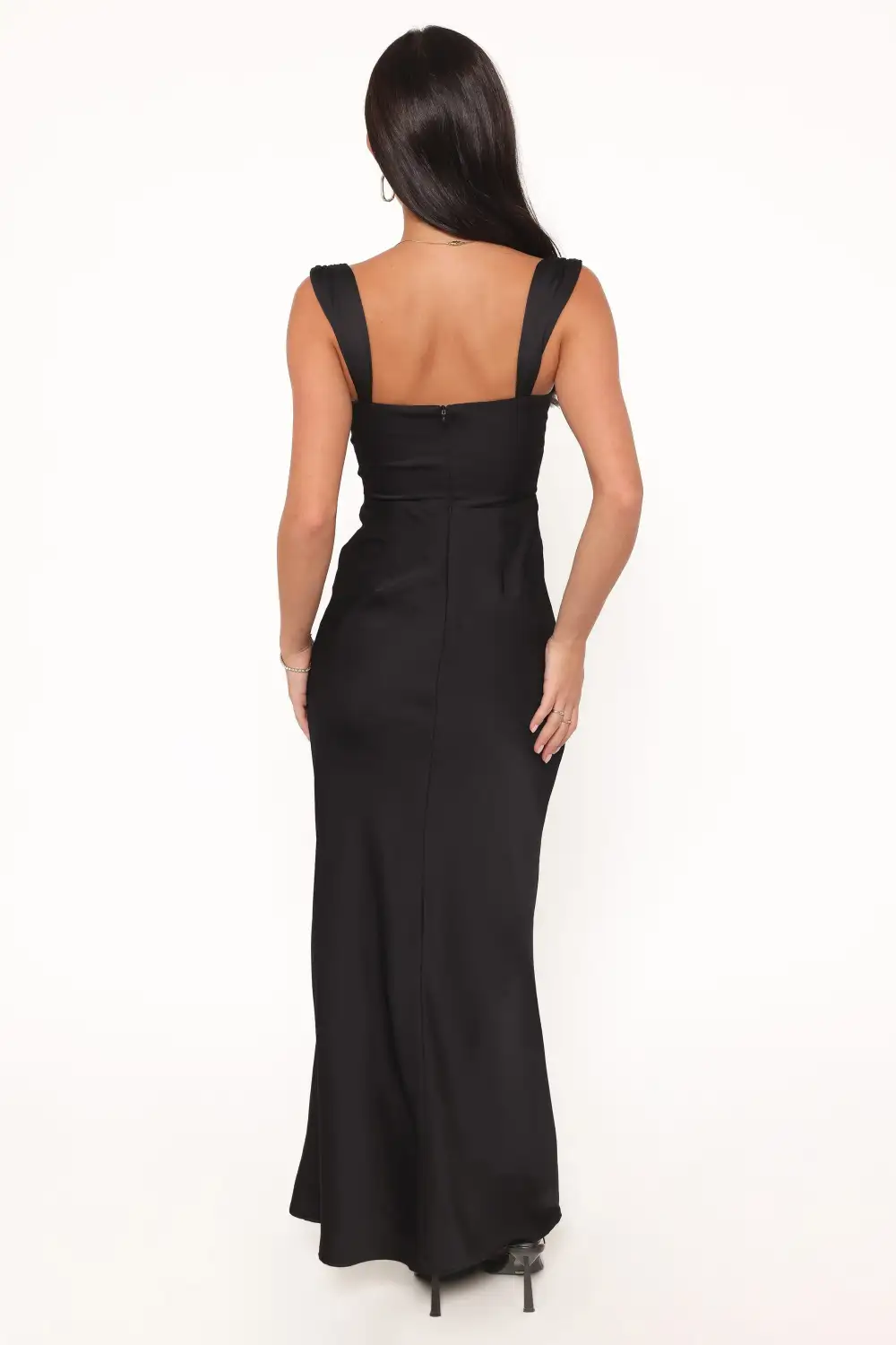 Bodycon Cowl Neck Maxi Dress