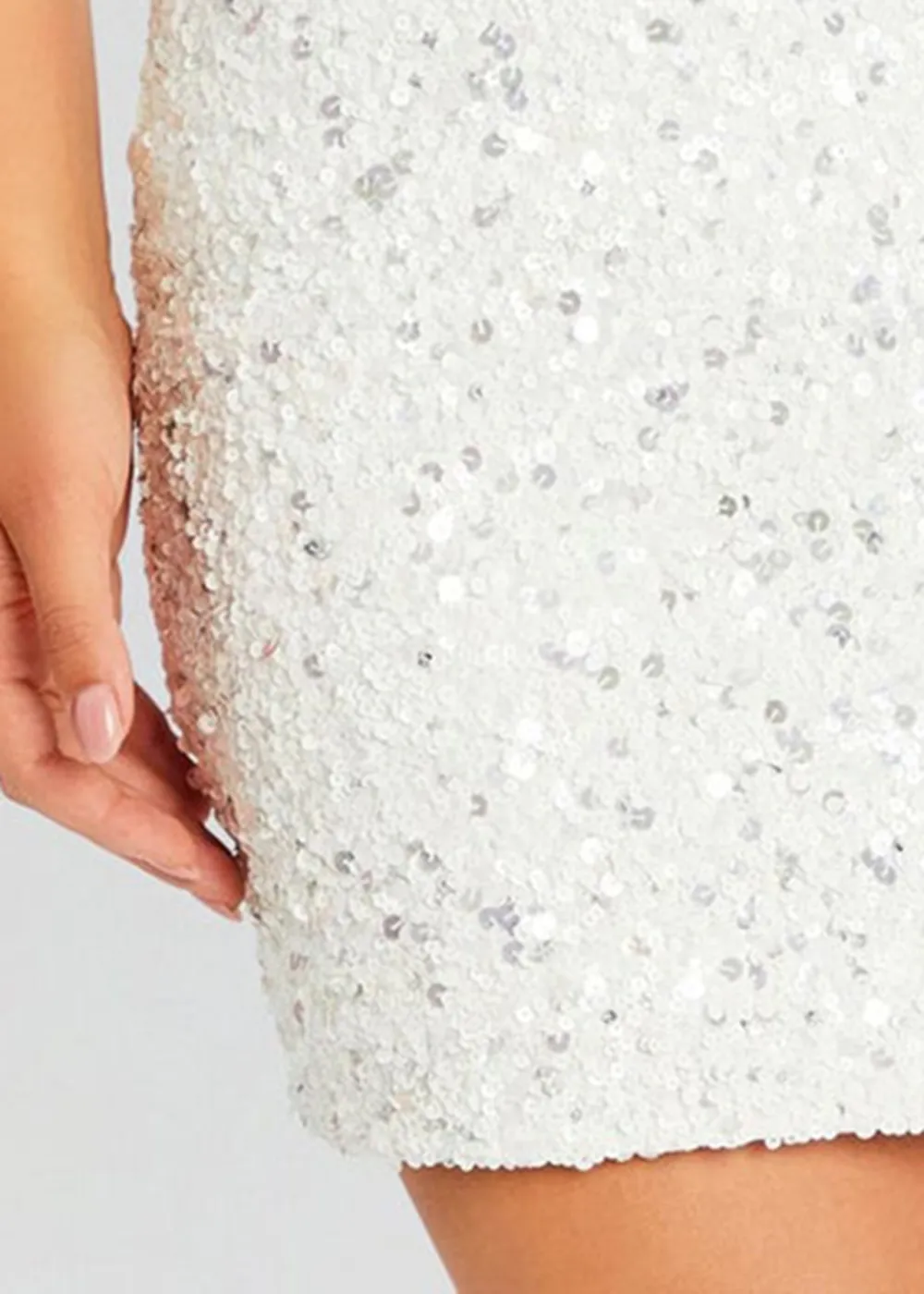 Skinny Sequin Dress