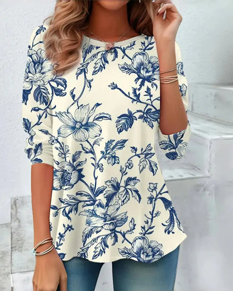 Soft Floral Shirt