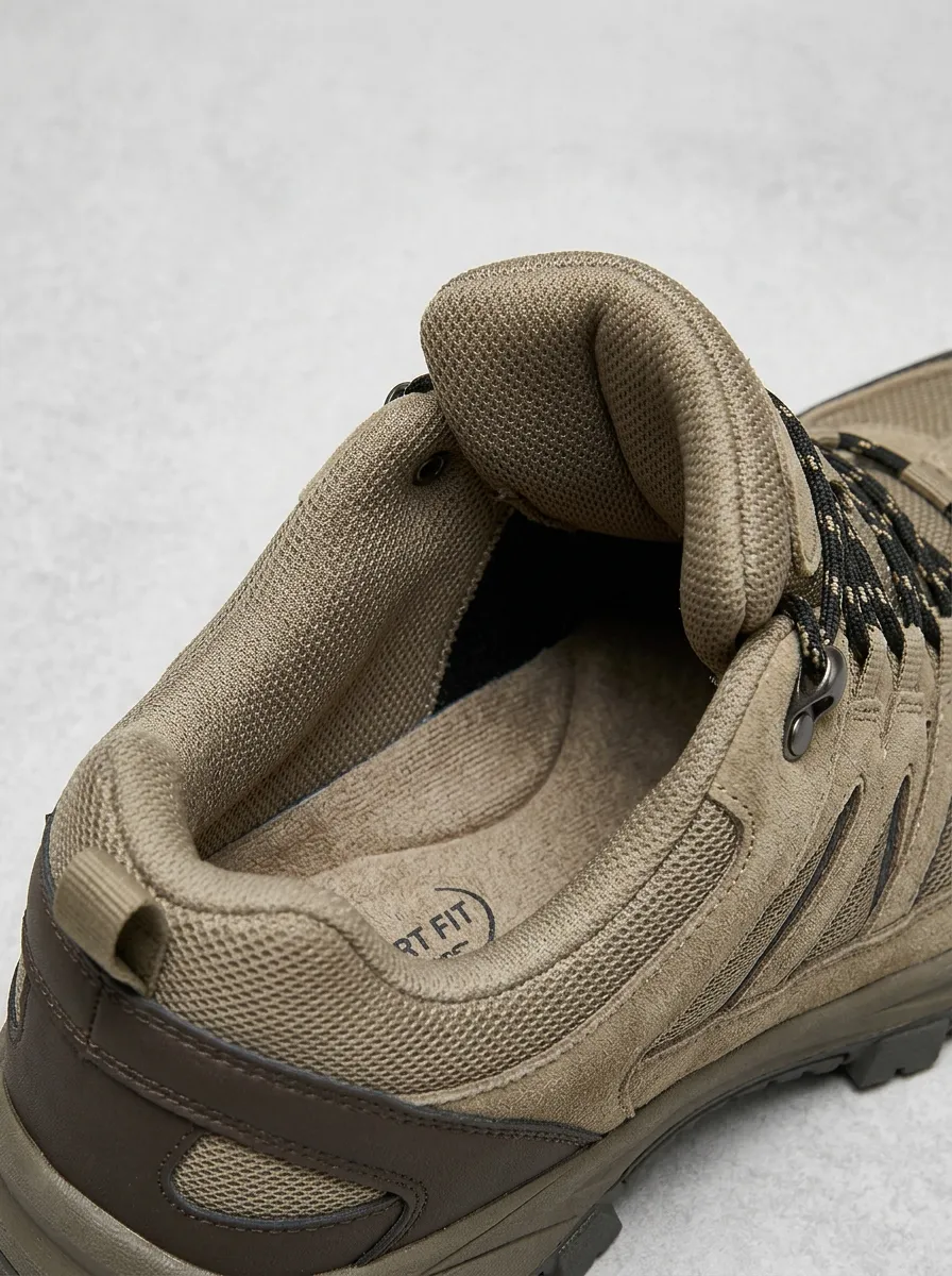 Men's Suede Mesh Outdoor Work Shoes