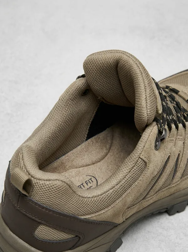 Men's Suede Mesh Outdoor Work Shoes