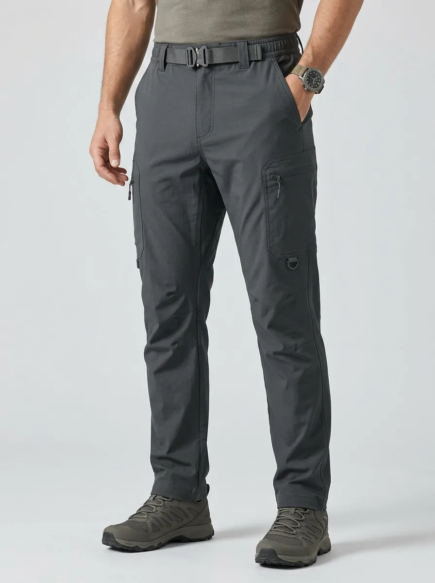 Men's Rugged Multi-Pocket Waterproof Tactical Cargo Pants