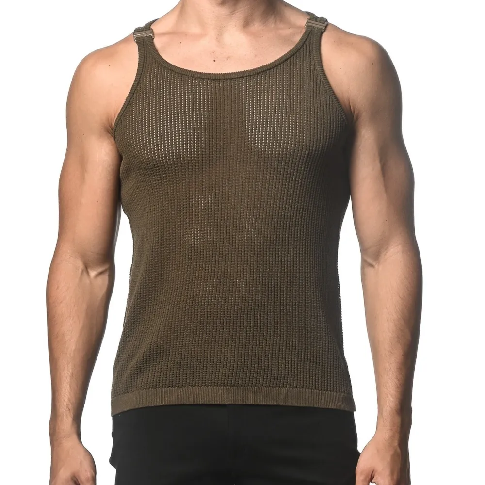 Drip Open Knit Vest