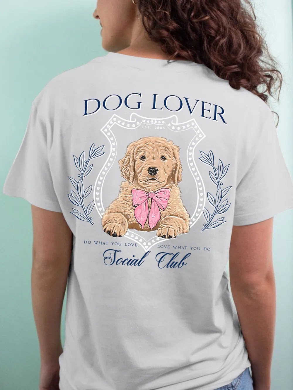 Dog Lover Graphic Printed T - Shirt