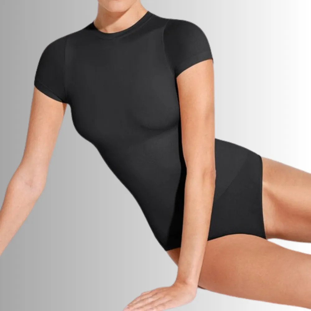 Short Sleeve Brief Shaping Bodysuit