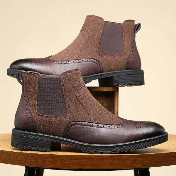 Retro Casual Dress Boots