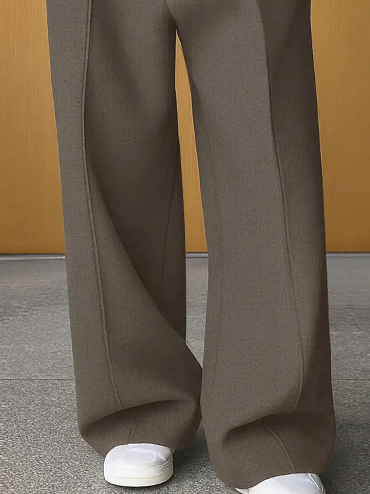 Refined Straight Leg Pants