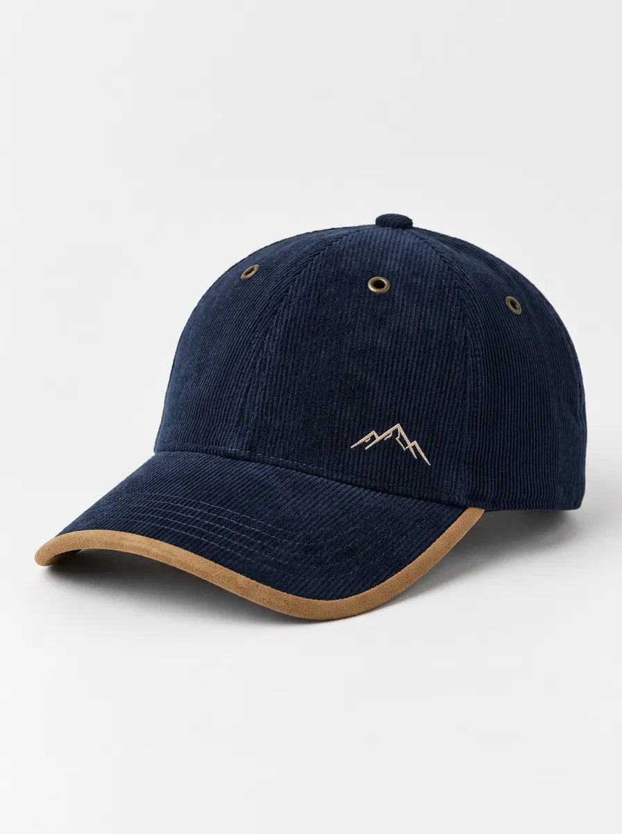 Minimal Mountain Artwork Baseball Cap