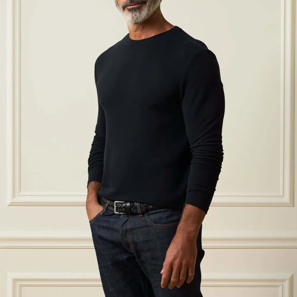 Men's Modern Regular Fit Relaxed Crewneck T-Shirt