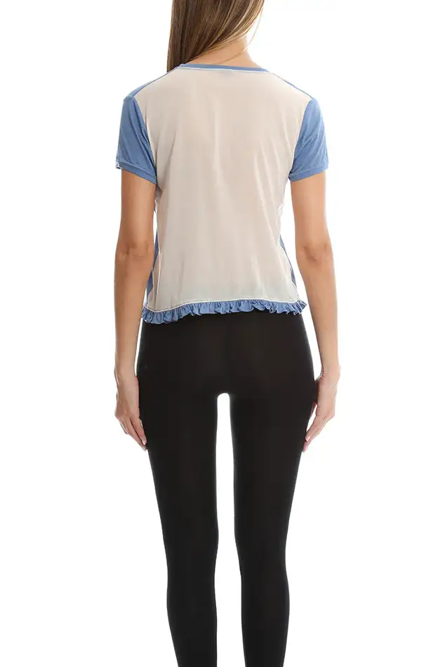 Short Sleeve V-Neck Cotton T-Shirt