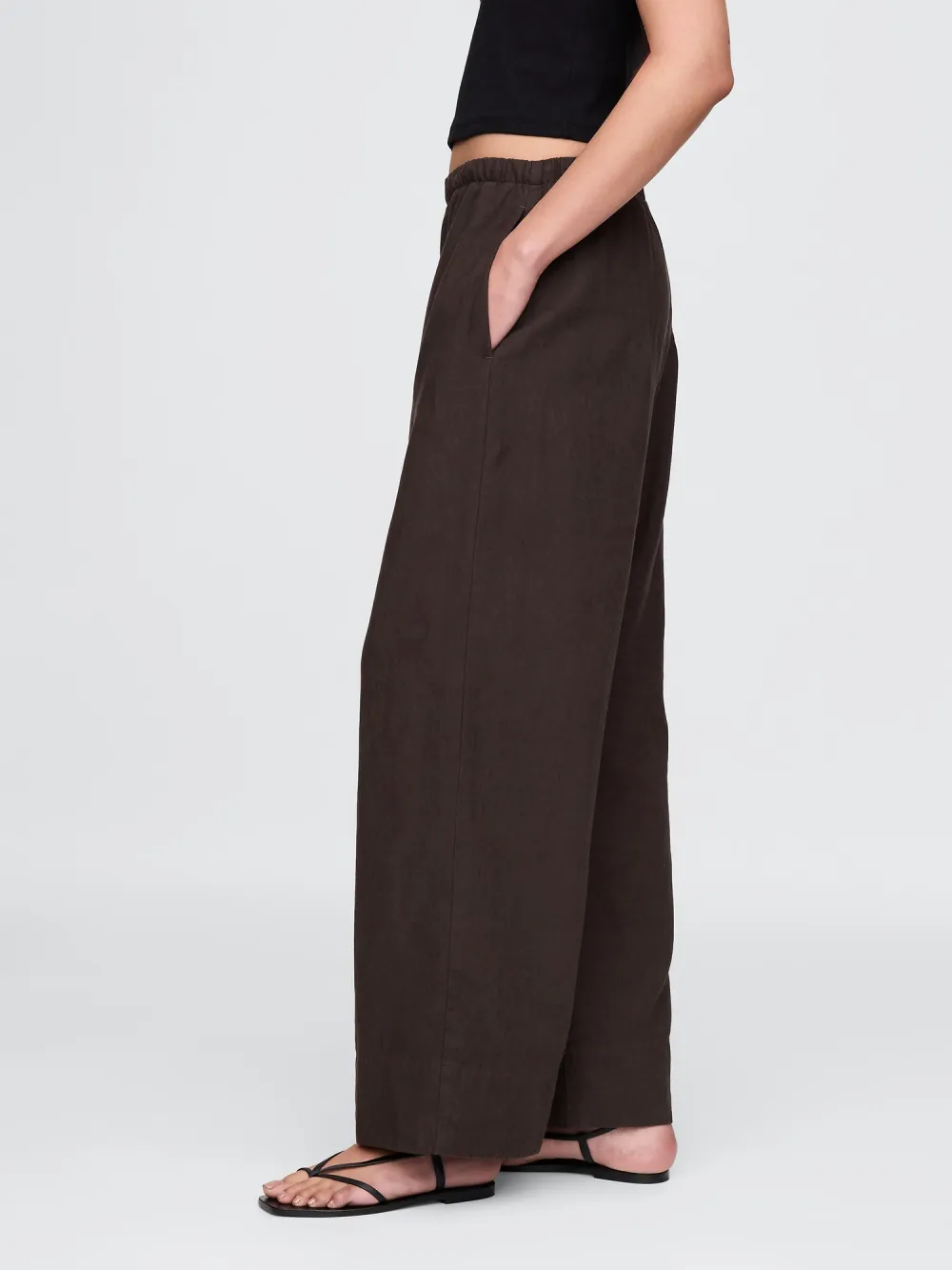 Pure Color Ladies Casual Pants