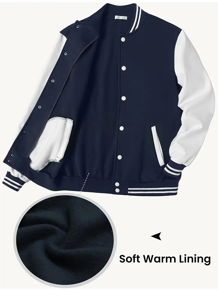 Fashion Varsity Baseball Bomber Jacket
