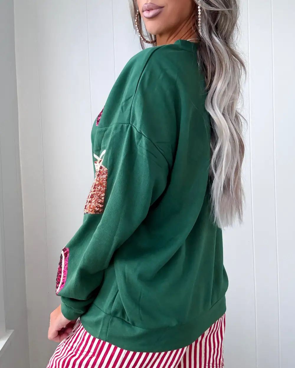 Classic Sequin Sweater