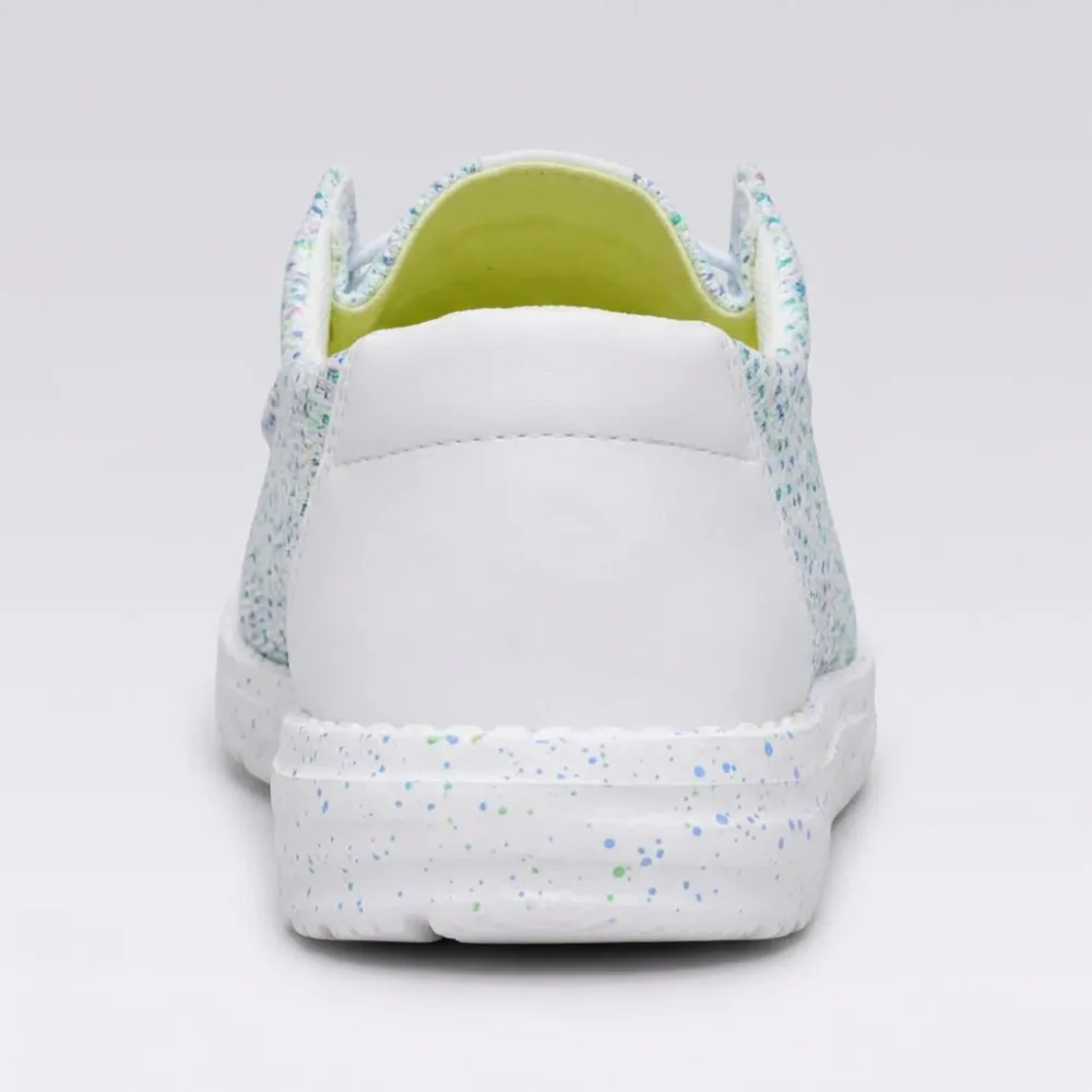 Wendy Stretch Speckle Mesh Lace Shoe