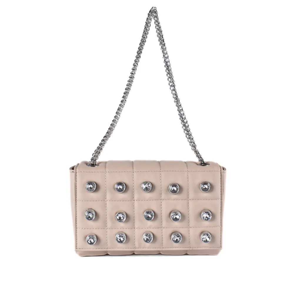 Leather Quilted Shoulder Bag