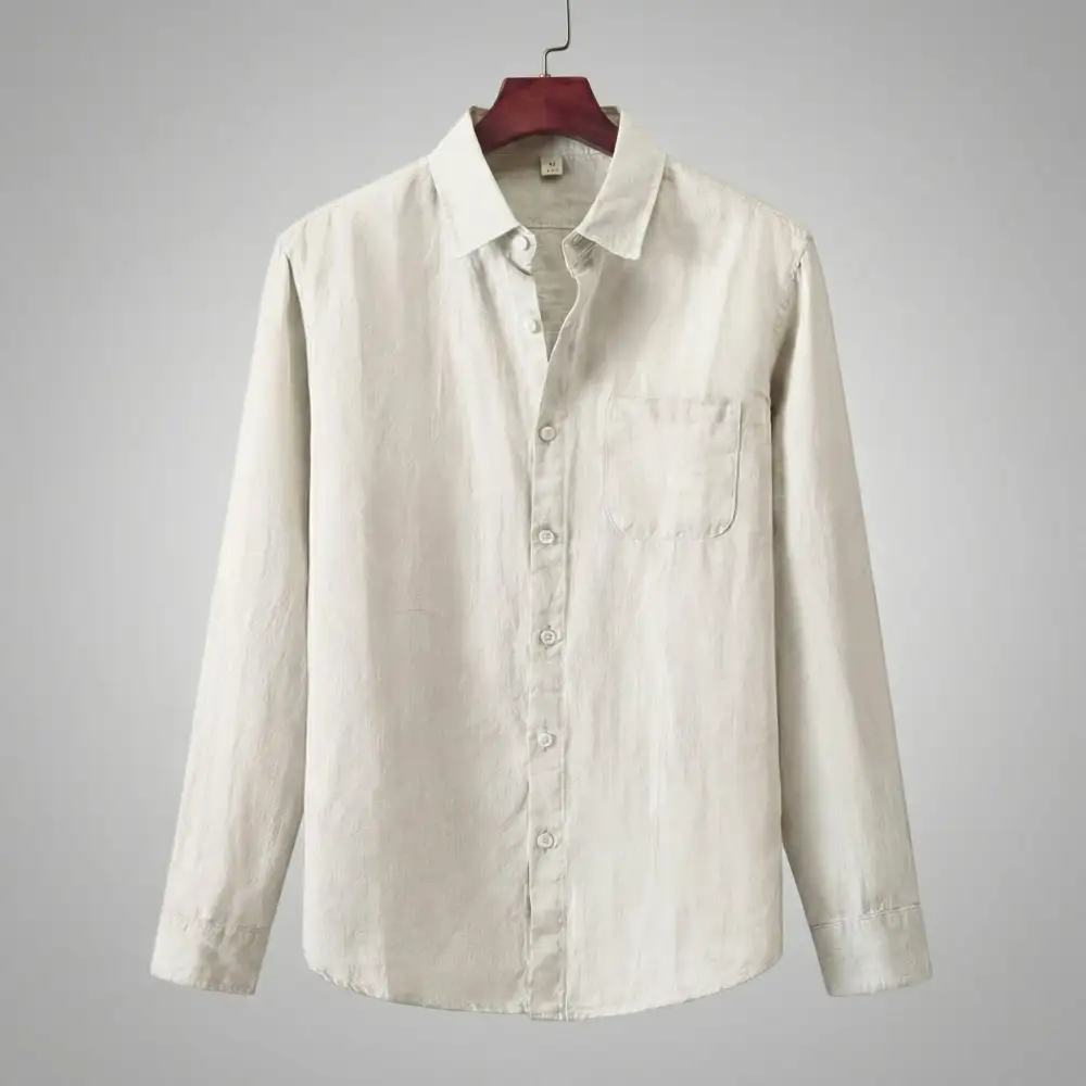 Linen Breathable Long Sleeve Shirt