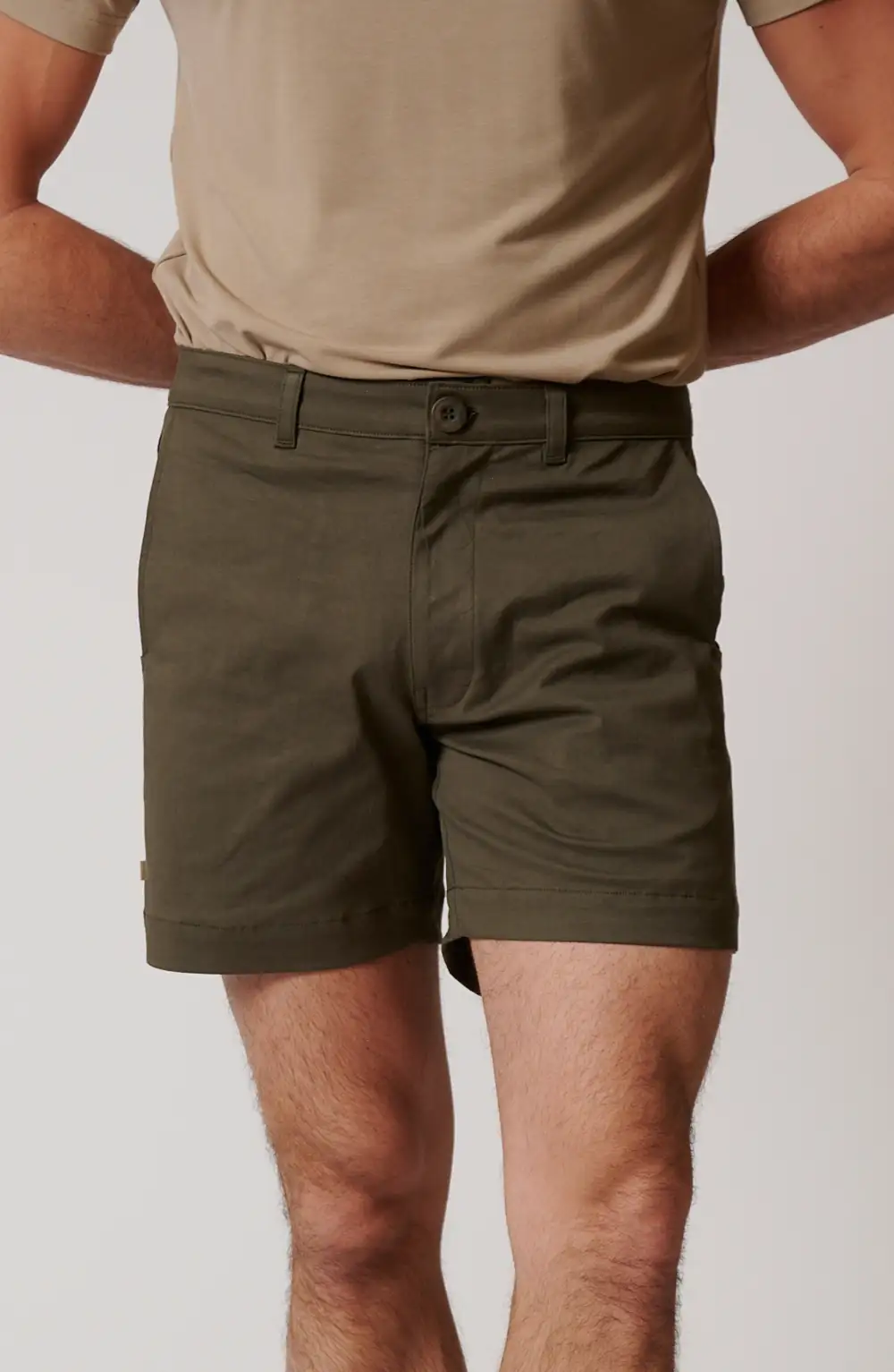 Men's Stretch Cotton Chino Welt Pocket Shorts
