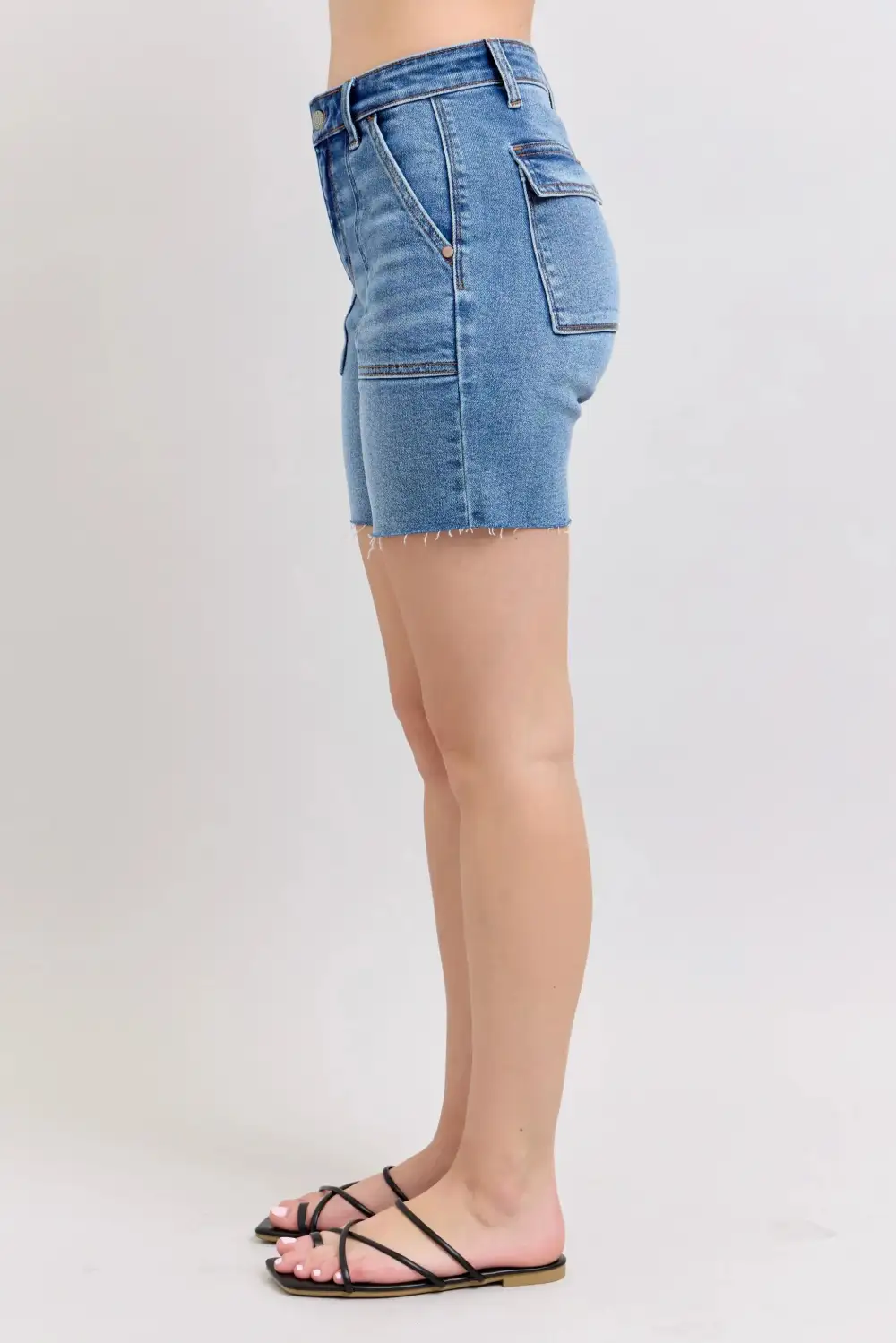 Pocket Detail Relaxed Bermuda Shorts