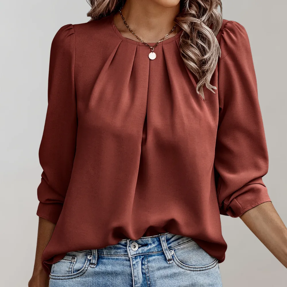 Chic Satin Blouse
