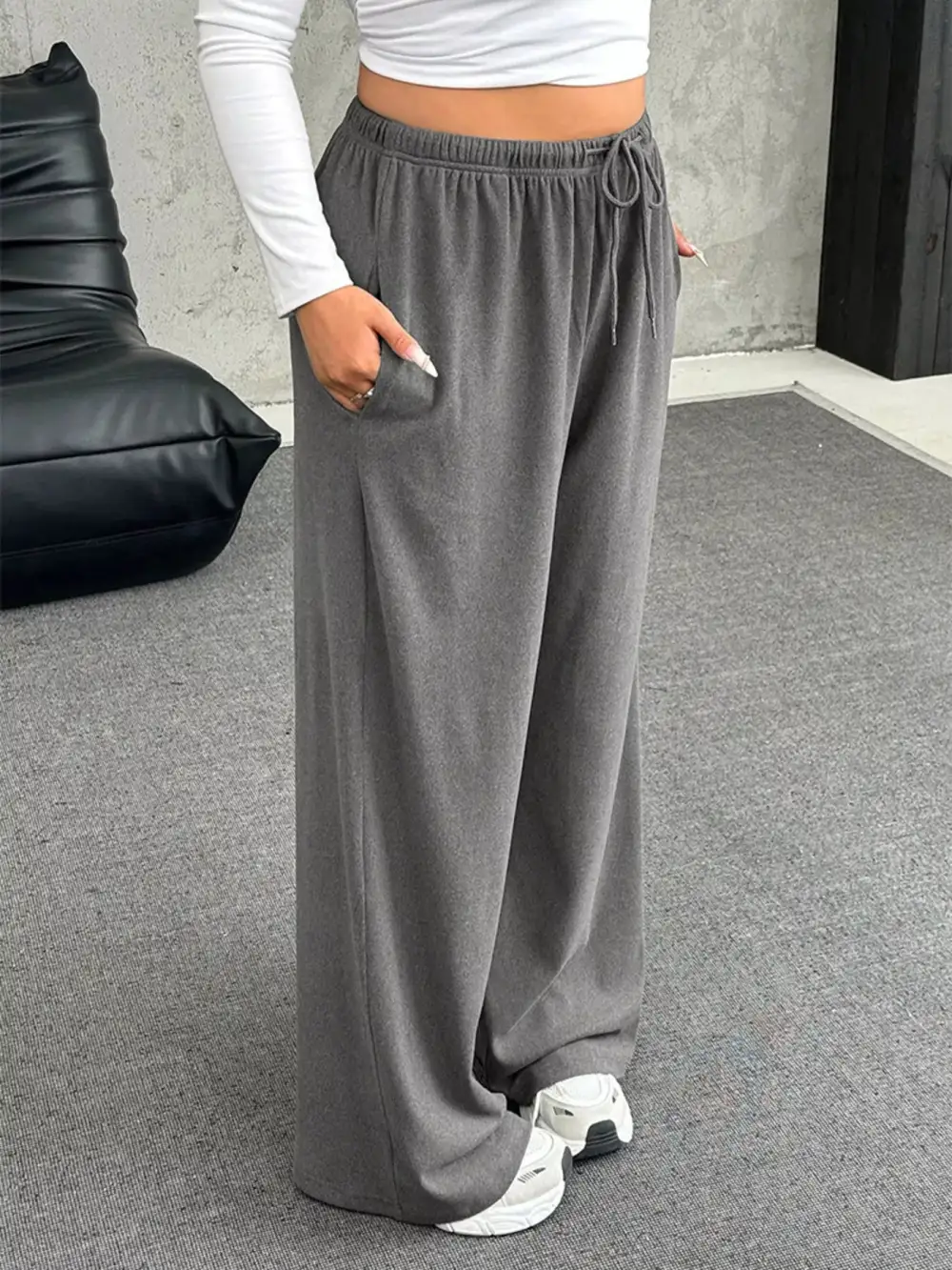 Wide Leg Everyday Trousers
