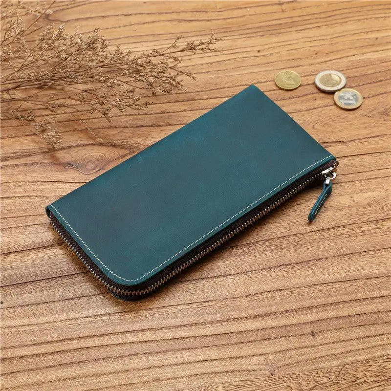 Men's Multi-Compartment Leather Wallet